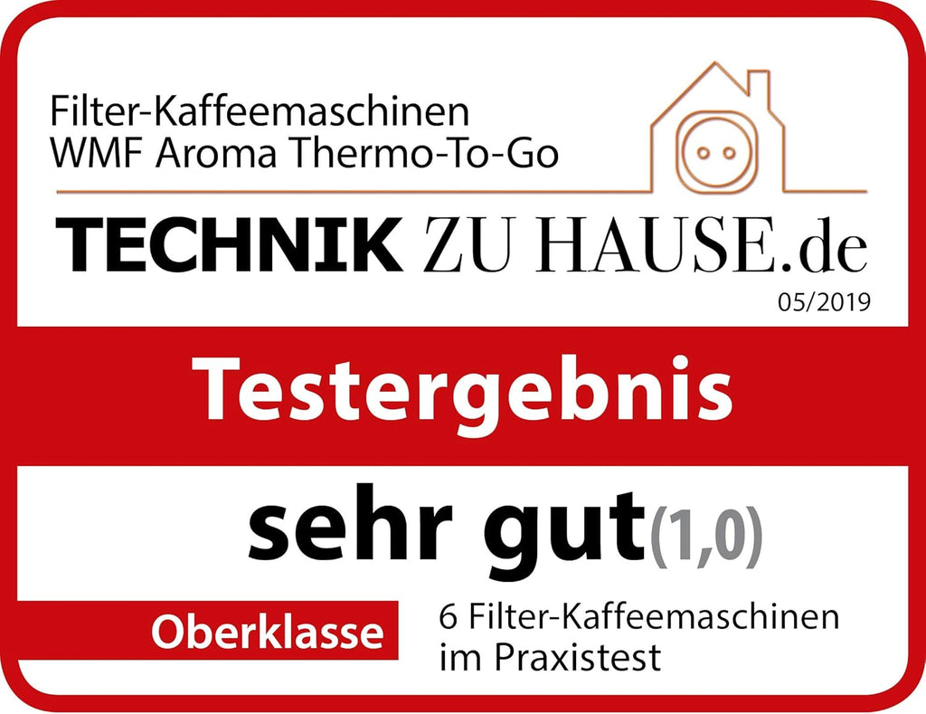 WMF Küchenminis Aroma Filterkaffeemaschine, 870 Watt, cromargan matt & Küchenminis 1-Scheiben Toaster Langschlitz XXl-Toast Brötchenaufsatz 7 Bräunungsstufen Überhitzungsschutz 600W Edelstahl matt