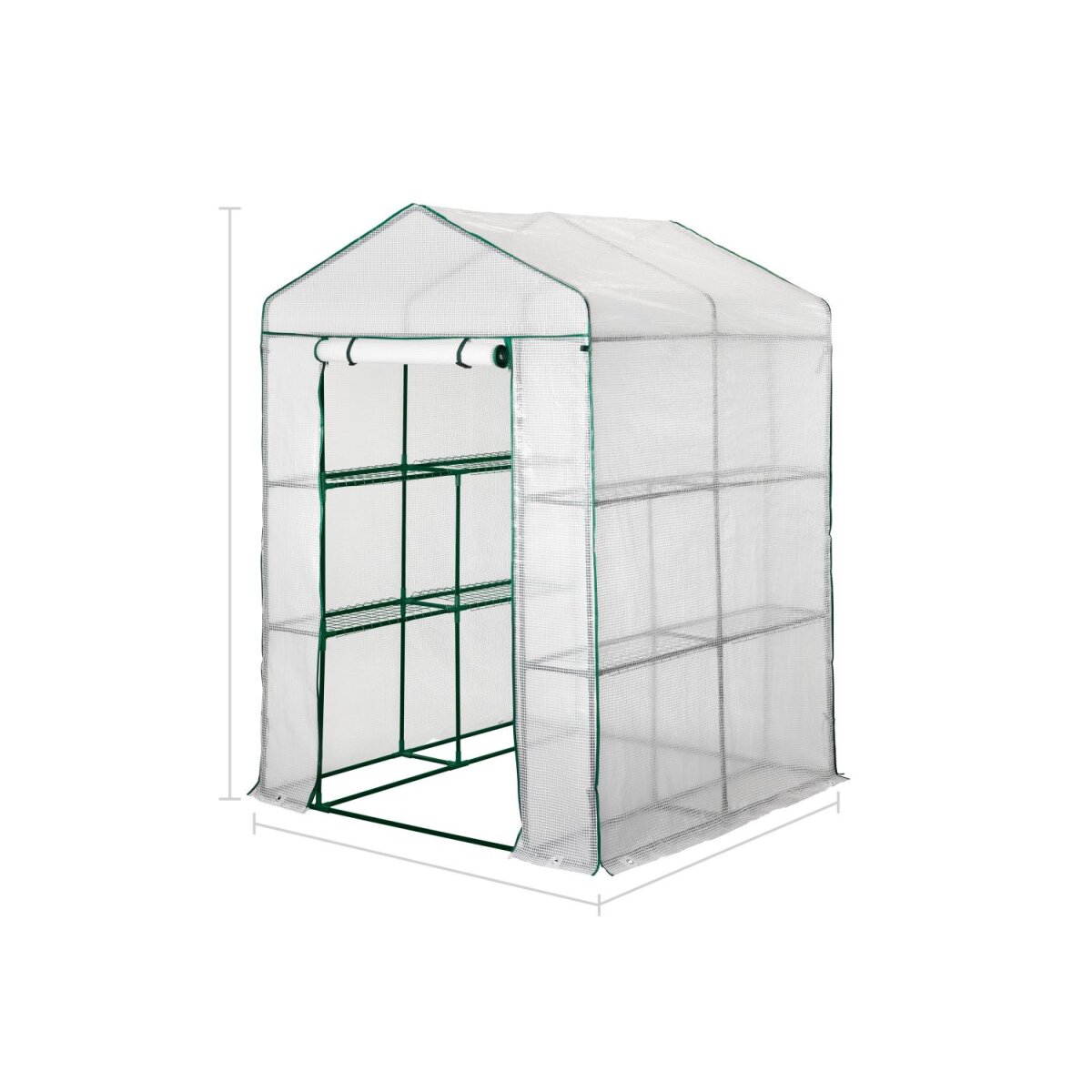 PARKSIDE® Gewächshaus, mit Belüftungsfenster - B-Ware sehr gut