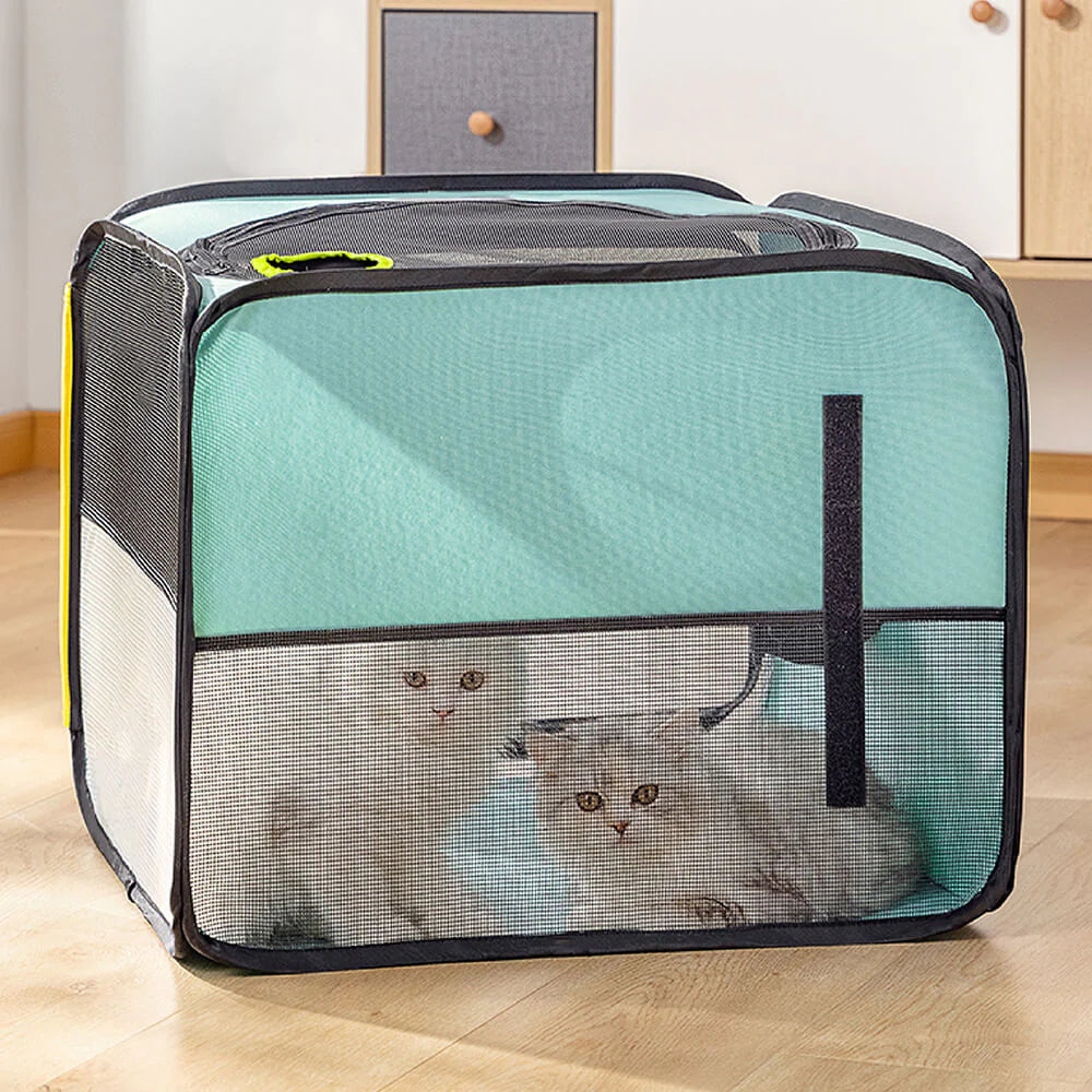 FellFix – Tragbare Trockenbox für sauberes Hunde- und Katzenhaar