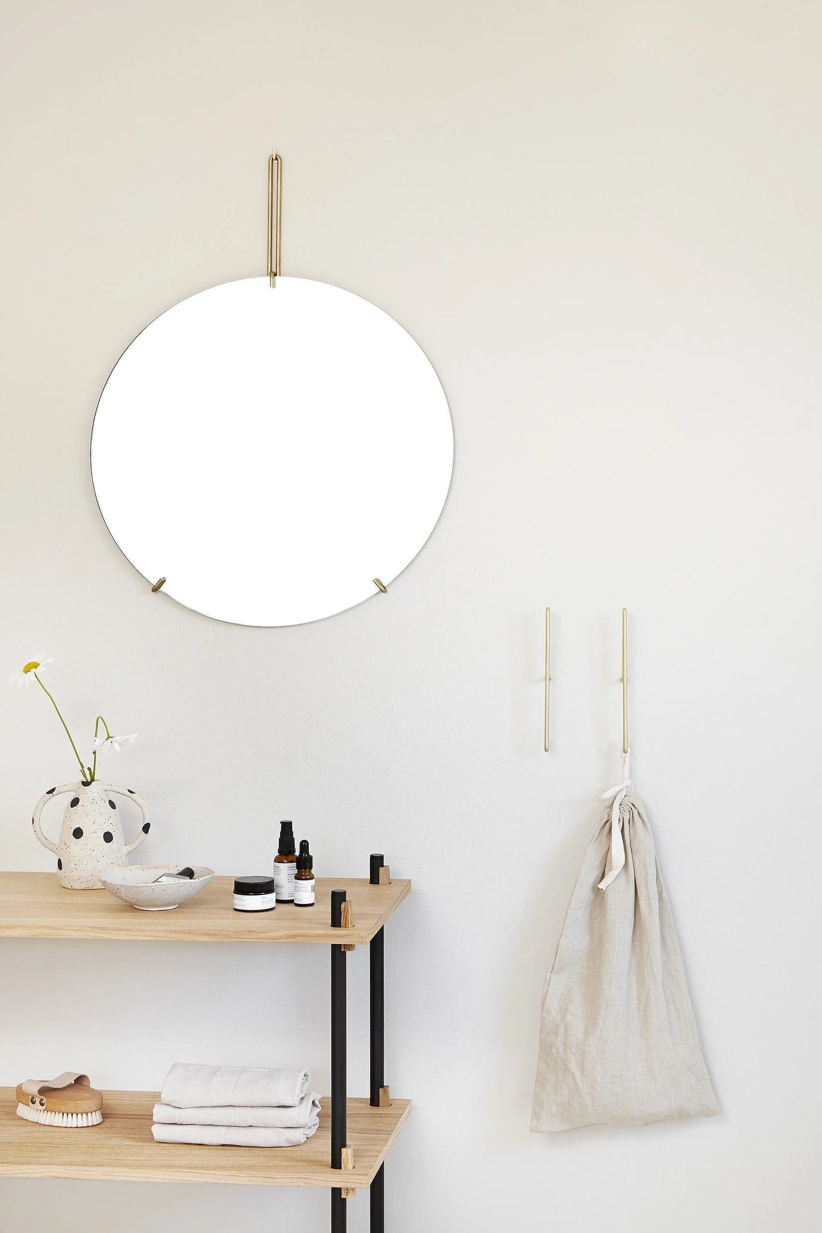 Moebe Wandhaken gro, Gold