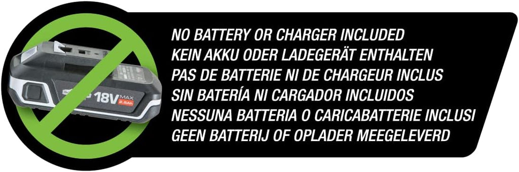 Murray 18V Lithium Ionen Laubbläser Set. IQ18LBK, inklusive 5Ah Batterie und Ladegerät, 225 km/h Blasgeschwindigkeit , 5 Jahre Garantie