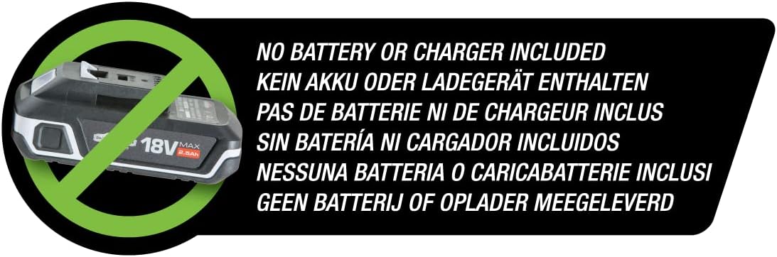Murray 18V Lithium Ionen Laubbläser Set. IQ18LBK, inklusive 5Ah Batterie und Ladegerät, 225 km/h Blasgeschwindigkeit , 5 Jahre Garantie