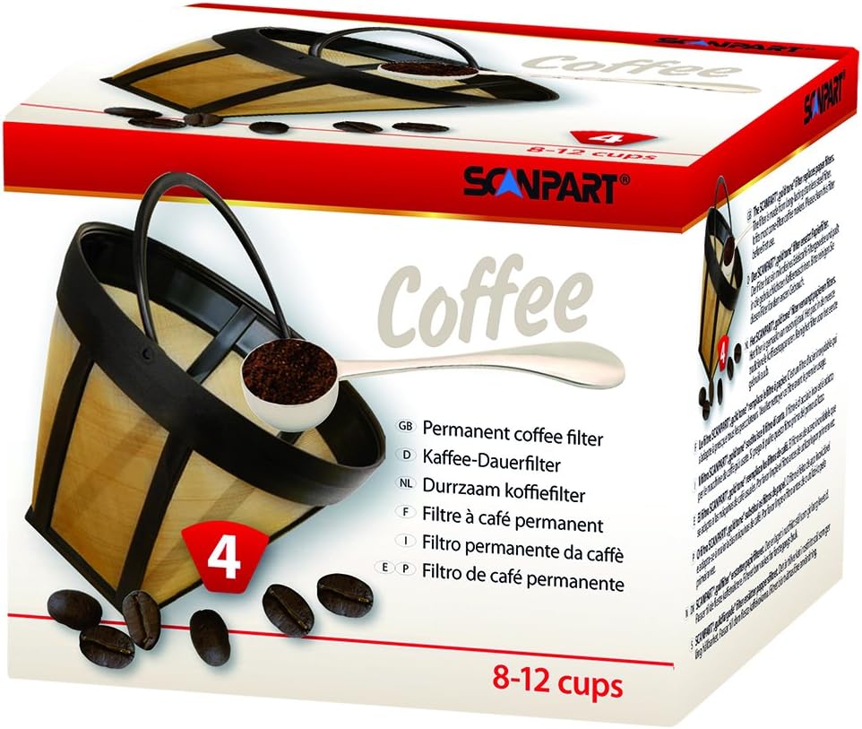 Krups KM442D Caffettiera con filtro Premium | 10-15 tazze | 1.000 Watt | programmabile | funzione scalda bevande | acciaio inossidabile | nero