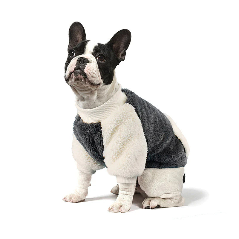 Wendbare Fleece-Jacke für Hunde – Bequeme und Stylische Wrme für die klteren Tage