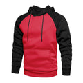 Lozenda - Sportlicher zweifarbiger Hoodie für Mnner