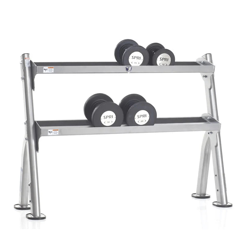 Tuff Stuff CDR-300 Porta manubri/Kettlebell a 2 piani