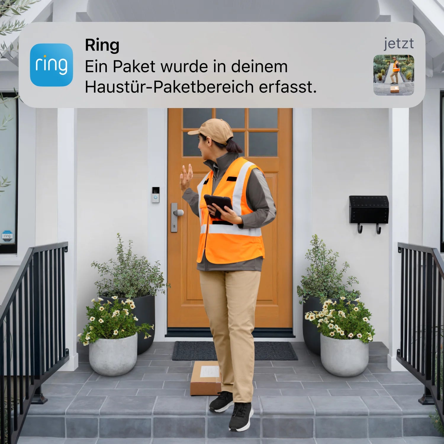 Battery Video Doorbell Plus mit Chime