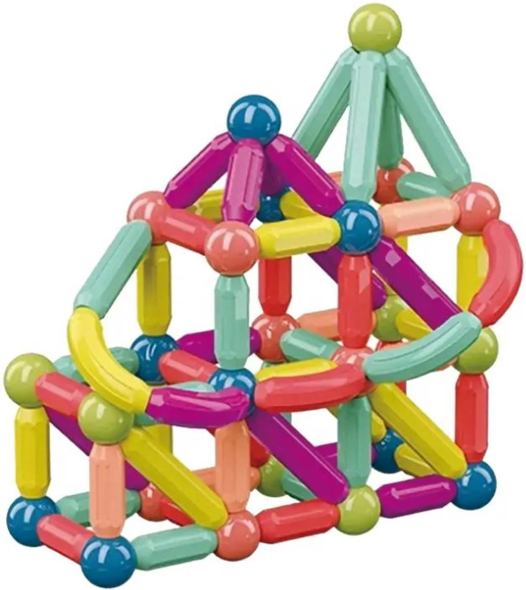 Giocattoli magnetici - Sviluppa la creatività - Bastoncini magnetici