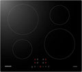 Samsung NZ64M3NM1BB Piano Cottura a Induzione Autonomo, Piastra in Vetroceramica da 60 cm, Senza Cornice, 4 Zone di Cottura con Controllo Touch, 9 Livelli di Potenza, 4 Booster, Sicurezza Bambini, Nero