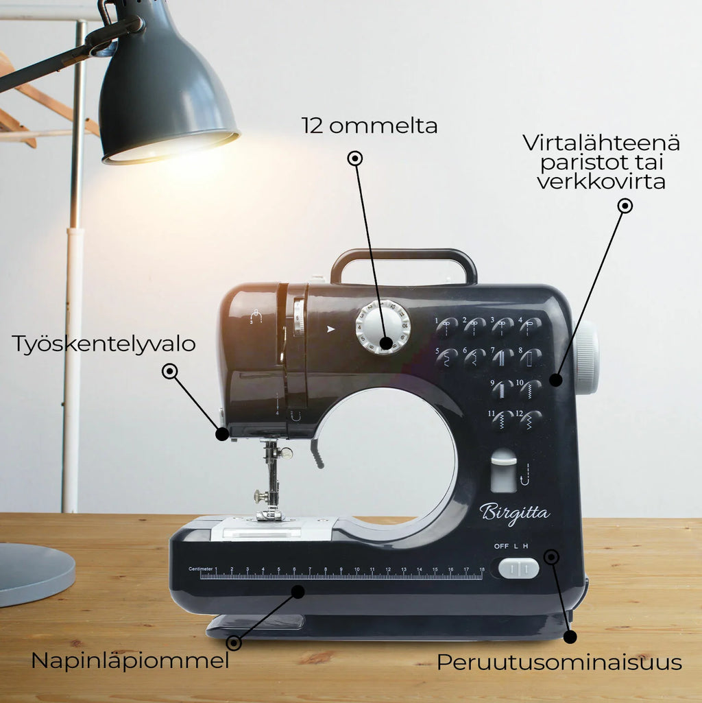 Birgitta Macchina da Cucire Standard - Grigio Scuro