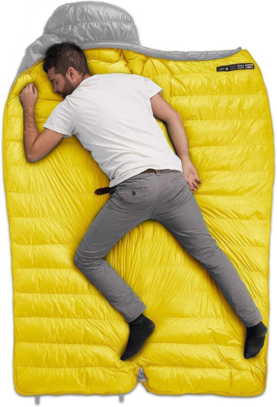 Naturehike CW700/CW400 Sacco a Pelo in Piuma, Ultraleggero, Portatile, Compatto, per Inverno, 4 Stagioni, per Adulti e Bambini, Campeggio, Escursionismo, Viaggi, con Sacco a Compressione