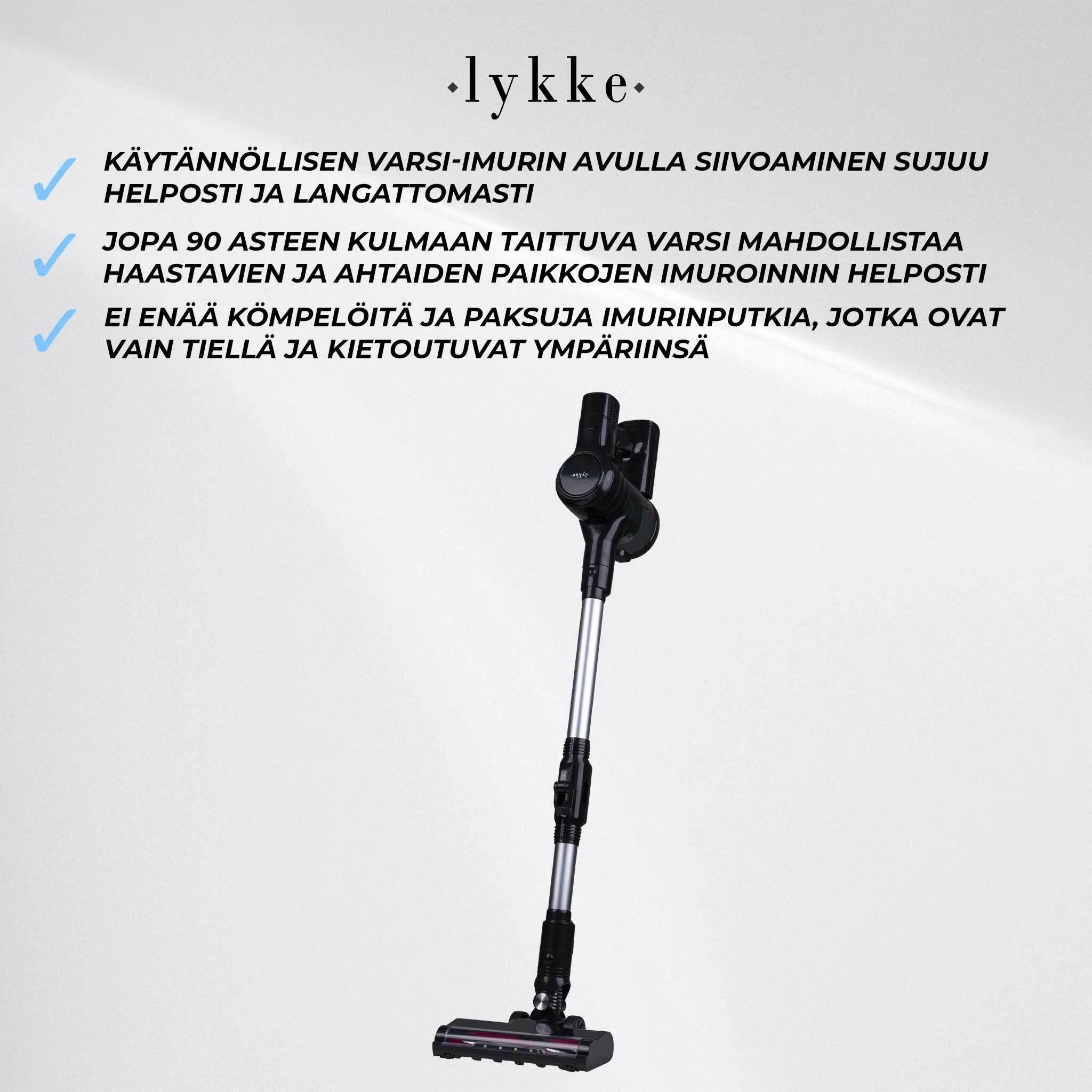 Lykke Aspirapolvere a batteria Pro 1000 V2
