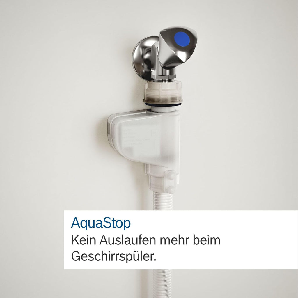 Bosch SPV2IKX10E Serie 2 Lavastoviglie smart a scomparsa totale, larghezza 45 cm, Cestello posate, Extra Asciugatura con la pressione di un pulsante, InfoLight punto luce rosso sul pavimento, AquaStop protezione dai danni causati dall'acqua, Bianco