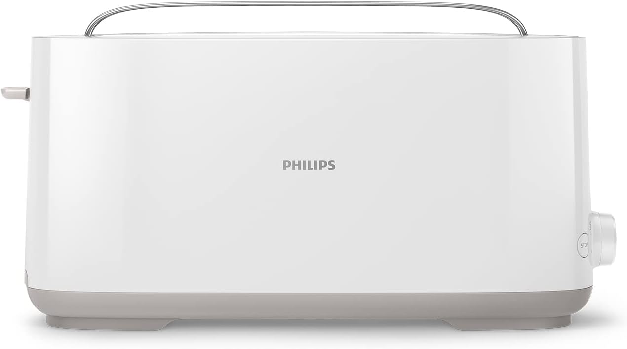 Philips Domestic Appliances HD2590/00 Tostapane, Bianco, Taglia Unica