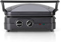 Cuisinart Hot Plate Entertaining Grill & Griddle | XL Elektrischer Plancha Grill, Teppanyaki Grillplatte für zu Hause | Antihaftbeschichtete abnehmbare Platte, 2-Zonen-Temperaturregelung bis zu 260°C