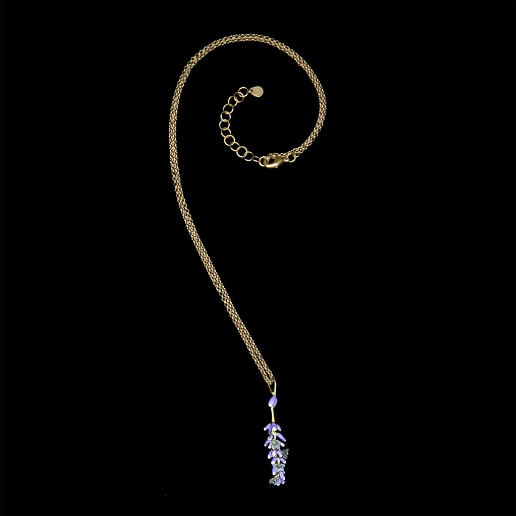 Lavendel Kette mit Anhnger