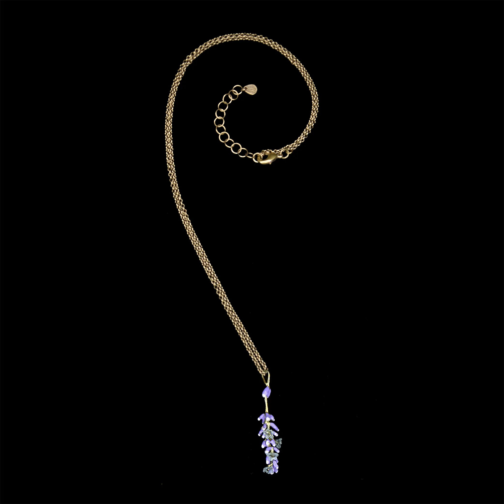 Lavendel Kette mit Anhnger