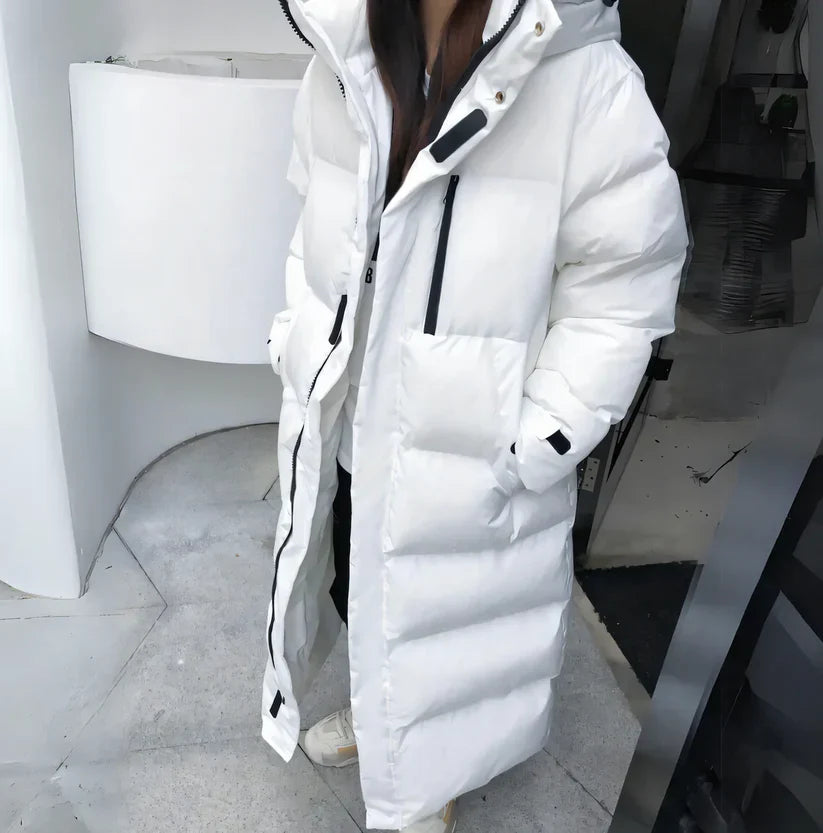 Isabel - Cappotto lungo in piumino per l'inverno