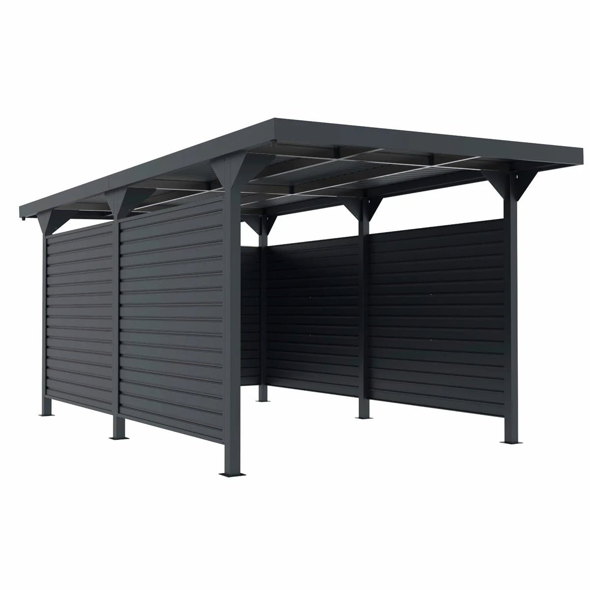 Fornorth Carport Premium Pannelli Laterali