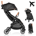 LIONELO Julie One Passeggino da 0 a 22 kg, schienale e poggiagambe regolabili, zanzariera, coprigambe, portabicchieri e borsa da trasporto, pieghevole