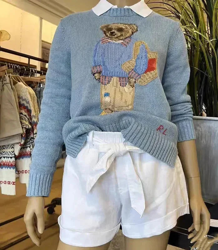 Brenstrickpullover für Damen