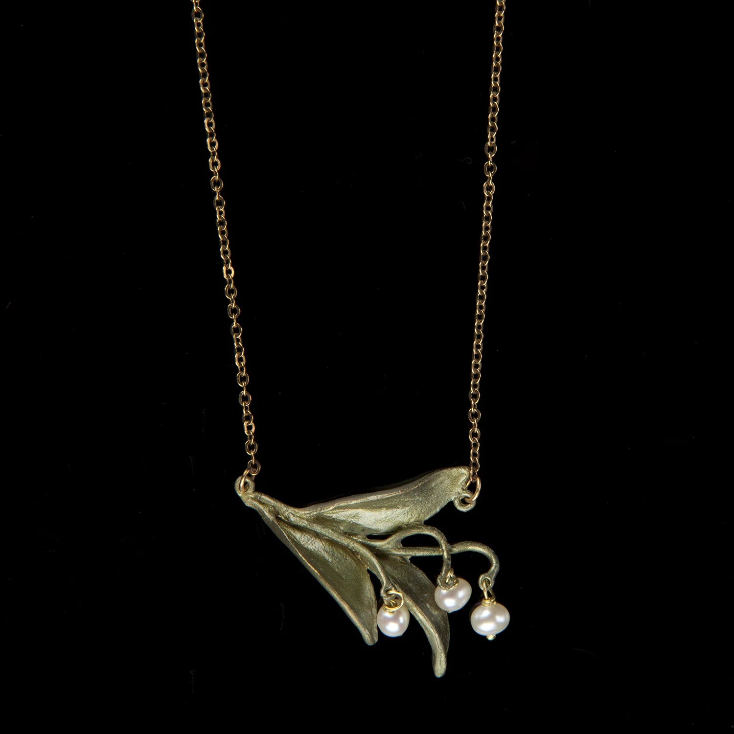 Maiglckchen - Kette mit Anhnger Zweig