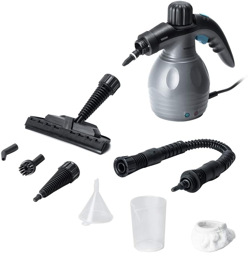 Cecotec Dampfreiniger HydroSteam 2030 Active, 2000 W, Tankvolumen 750 ml, 4 bar Druck, 35 g/min Dampfleistung, Aktionsradius bis zu 6 Meter, Inklusive 12 Zubehrteile