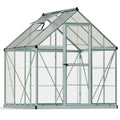 Serra Palram-Canopia Hybrid, 3,4m, 6x6, argento