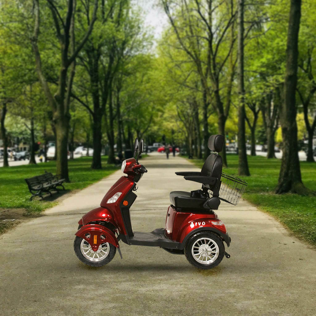 Arvo scooter per anziani P400 rosso