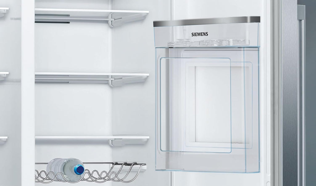 Frigorifero Multic дверный SIEMENS KF96NVPEA iQ300, 183 x 91 cm, 405 L di refrigerazione e 200 L di congelamento, hyperFresh per una freschezza più duratura, noFrost per non sbrinare mai più, superCooling per un raffreddamento più rapido