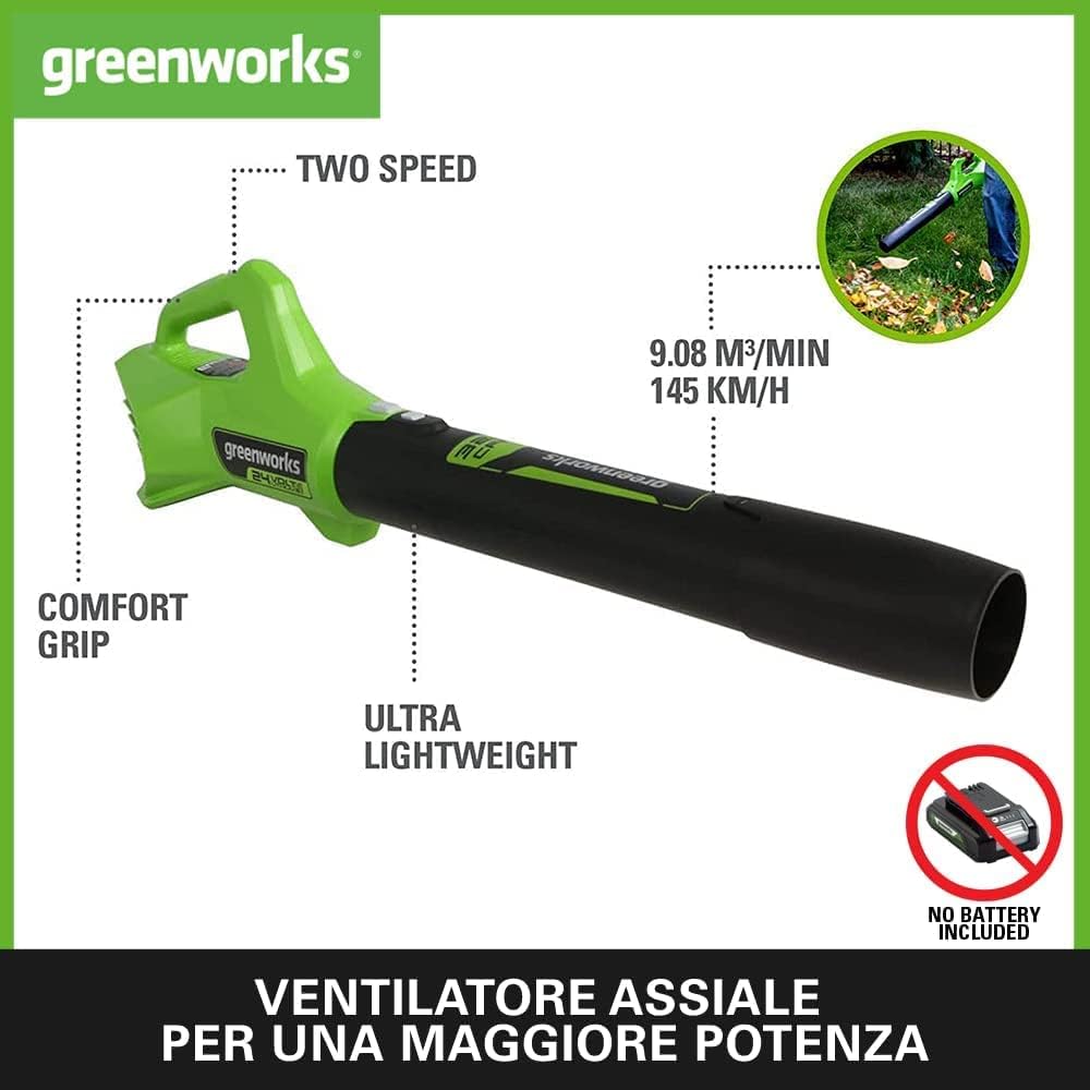 Greenworks 48V (2x24V) Selbstfahrender Akku Rasenmäher für große Flächen bis zu 480m², 46cm Schnittbreite, 55L Sack PLUS zwei 4Ah-Akkus und Doppelladegerät GD24X2LM46SPK4X