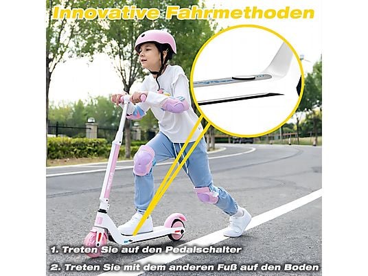 MegaMotion ME2 Electric Kid Scooter – 50W Motor, 8km/h, 3-4KM Reichweite