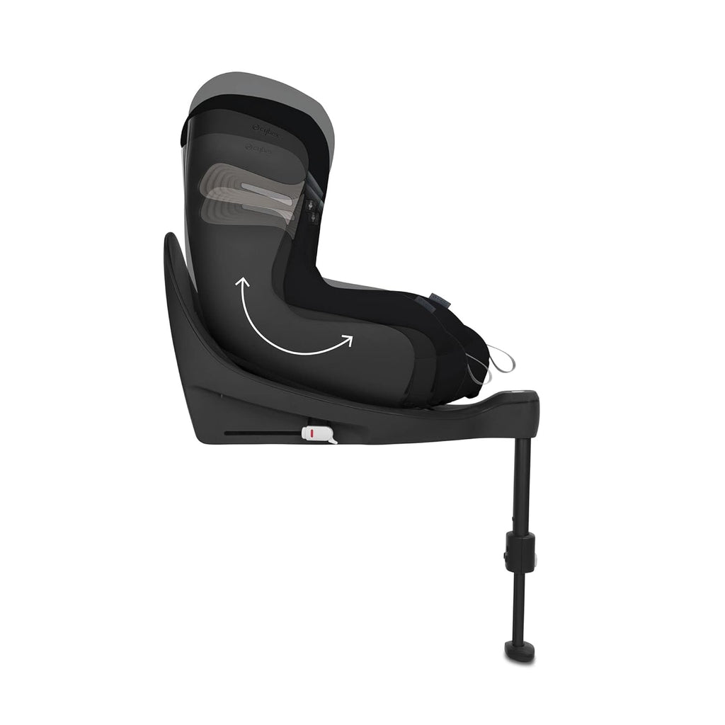 CYBEX Gold Kinder-Autositz Sirona S2 i-Size, Ab ca. 3 Monaten bis 4 Jahren, Max. 18 kg, SensorSafe kompatibel, Granite Black