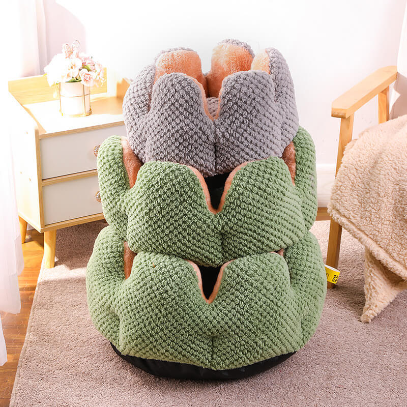 Il letto per animali domestici - Comoda cuccia per gatti a forma di cactus