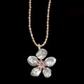 Kirschblüte - Collana di perle con ciondolo