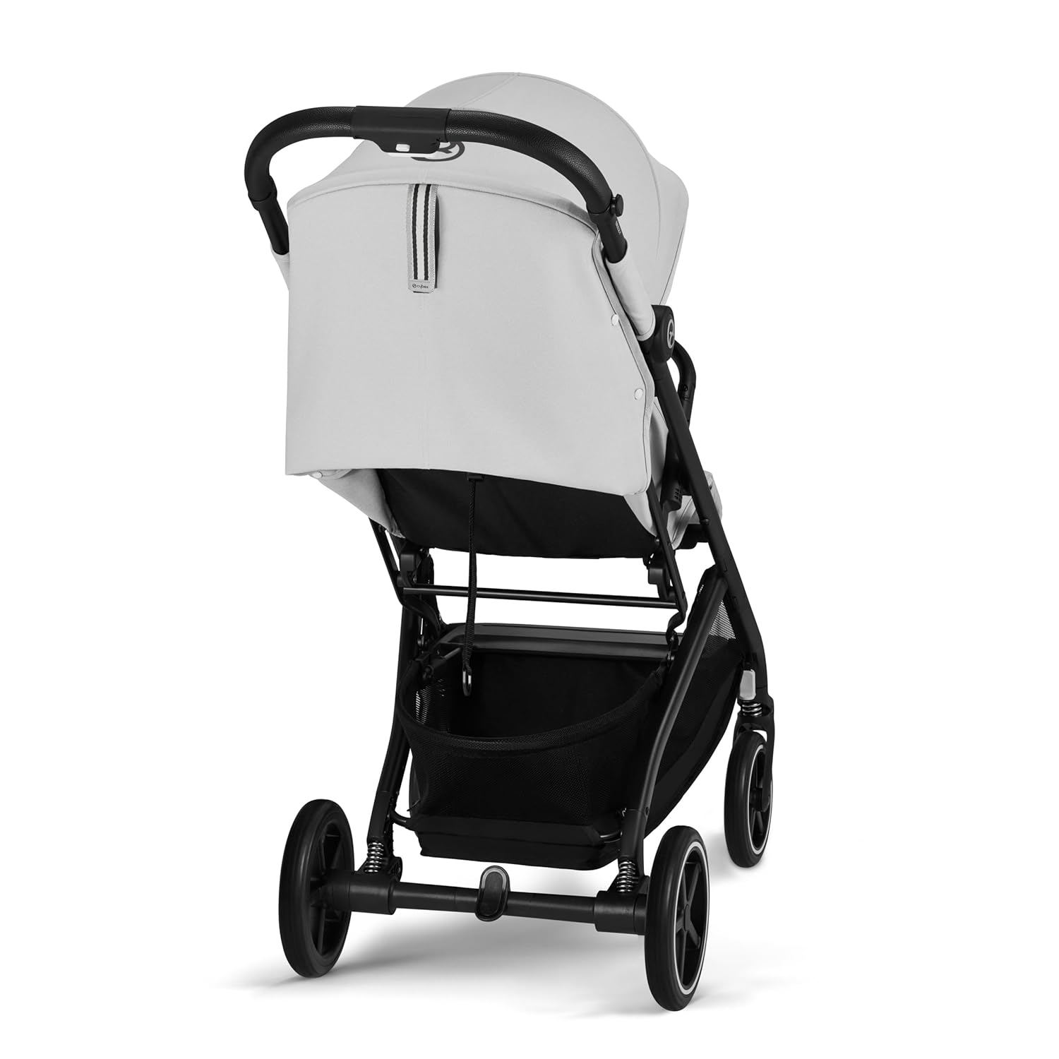 Cybex Gold Passeggino Beezy con imbracatura One-Pull, Dalla nascita fino a circa 4 anni (max. 22 kg), Compatto ed ergonomico, Almond Beige (Beige con telaio nero)