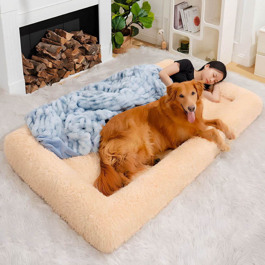 LuxSleep - Groes, komfortables Hundebett für erholsamen Schlaf