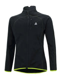 Herren Thermo Fahrradjacke Pro Line Schwarz Neon