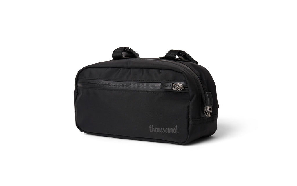 Crossbody Lenkertasche (schwarz)