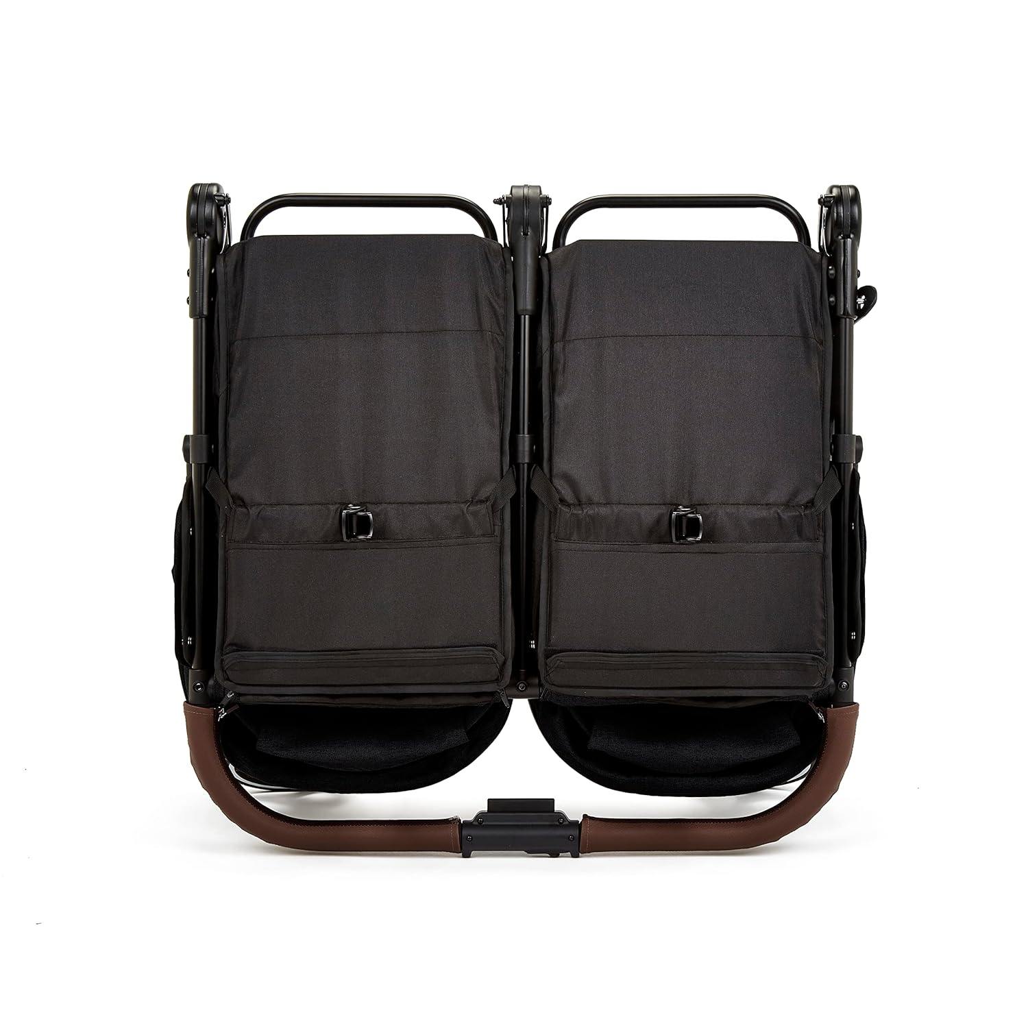 Venus Max Doppel kinderwagen - adatto dalla nascita fino a 15 kg (circa 3 anni), passeggino doppio compatto, leggero, pieghevole, inclusi parapioggia e coprigambe (Biscuit)