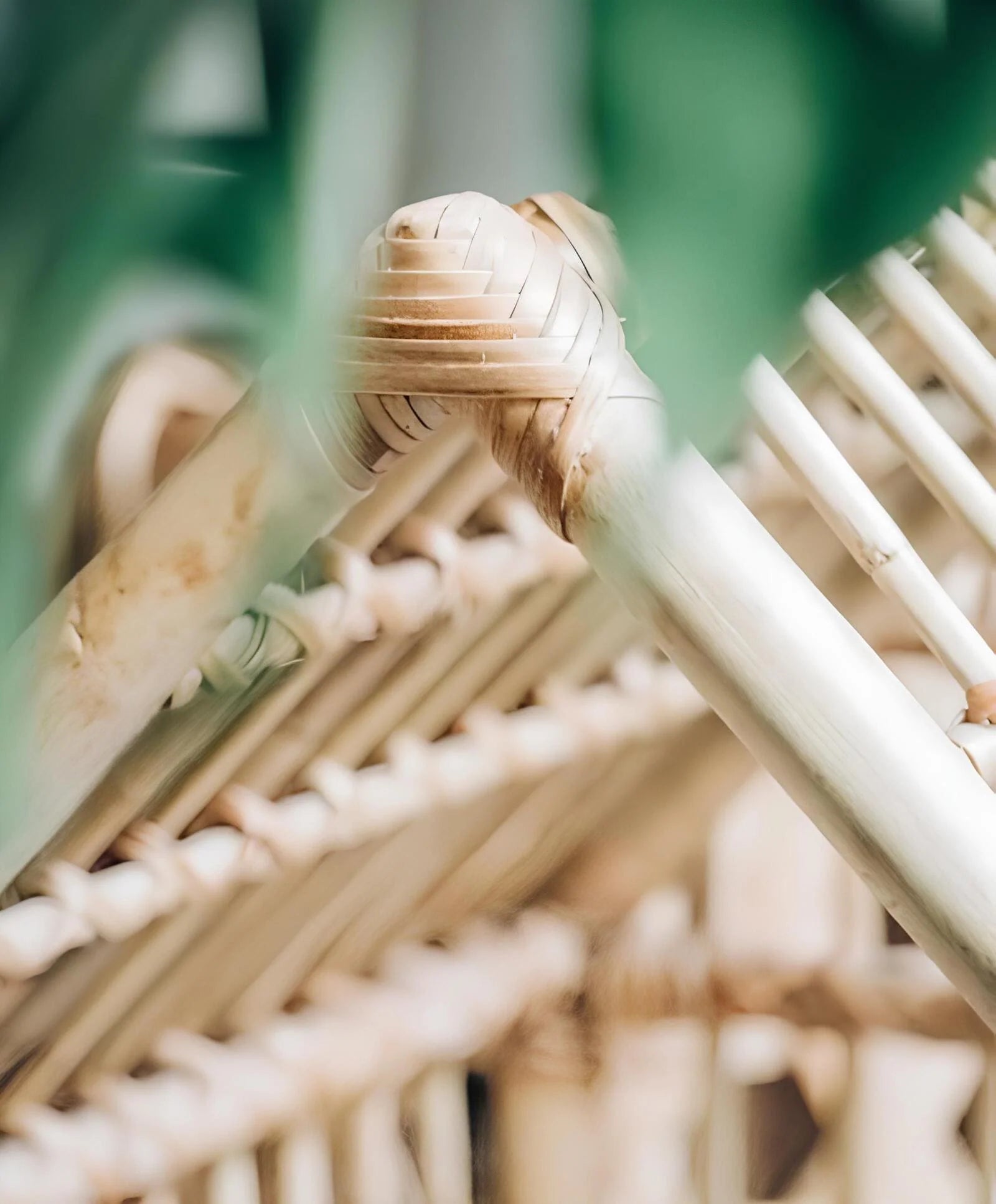 Luxurises handgefertigtes Rattan-Hundebett – Natürlicher Komfort für stilvolle Hunde
