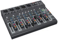 Behringer XENYX 1204USB Mixer premium a 12 ingressi 2/2-Bus con preamplificatori microfonici XENYX e compressori, EQ "britannico" e interfaccia USB/Audio