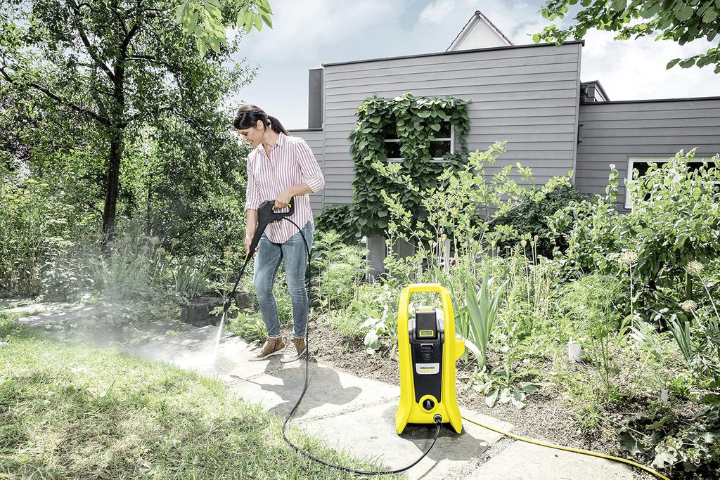 Idropulitrice a batteria Kärcher K 2 Battery da 36 V, pressione: 110 bar, lancia a getto singolo, ugello rotante, raccordo per tubo da giardino A3/4, peso: 4,5 kg, compatibile con la batteria Kärcher da 36 V, senza batteria