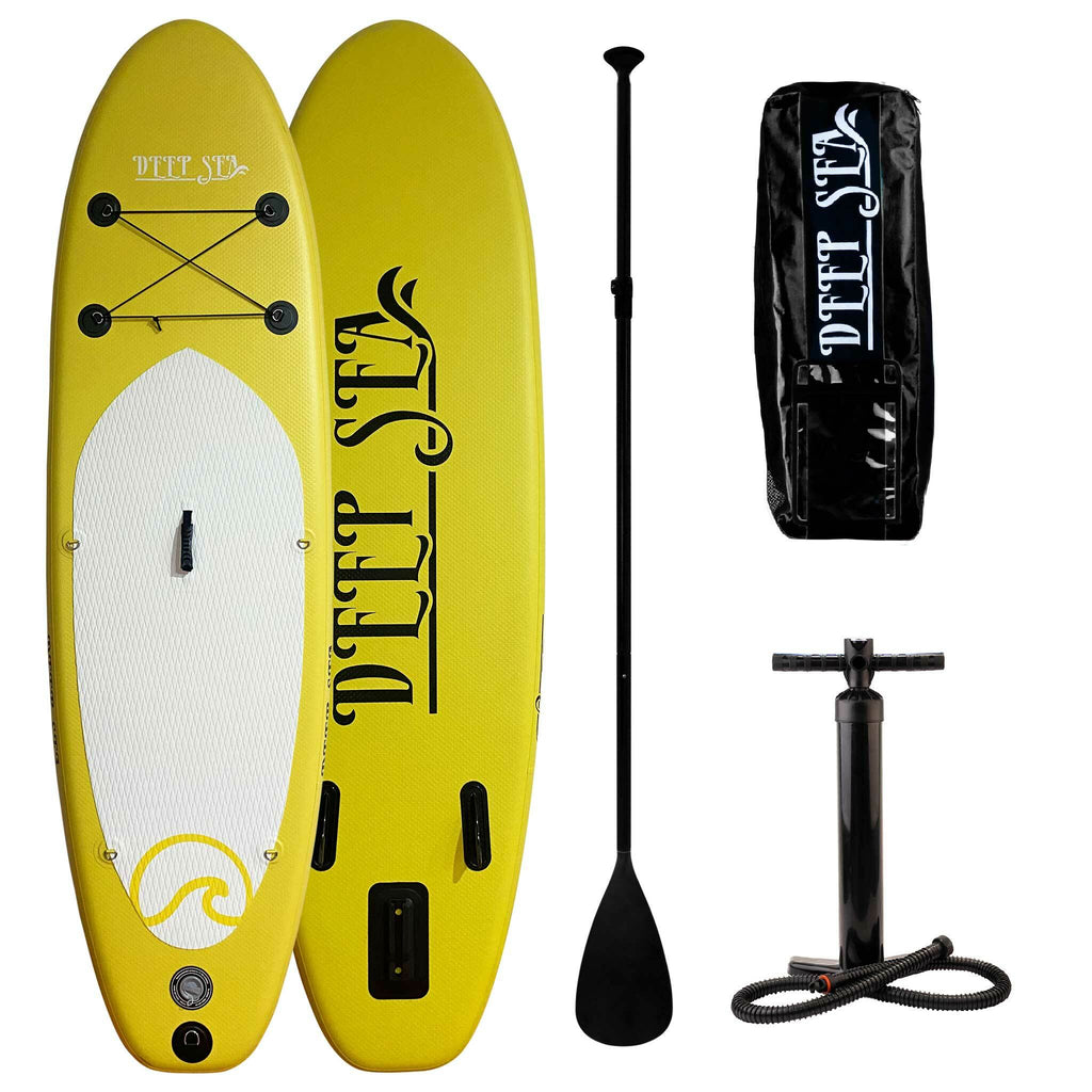 Tavola da SUP Deep Sea Set Standard 275 cm, gialla