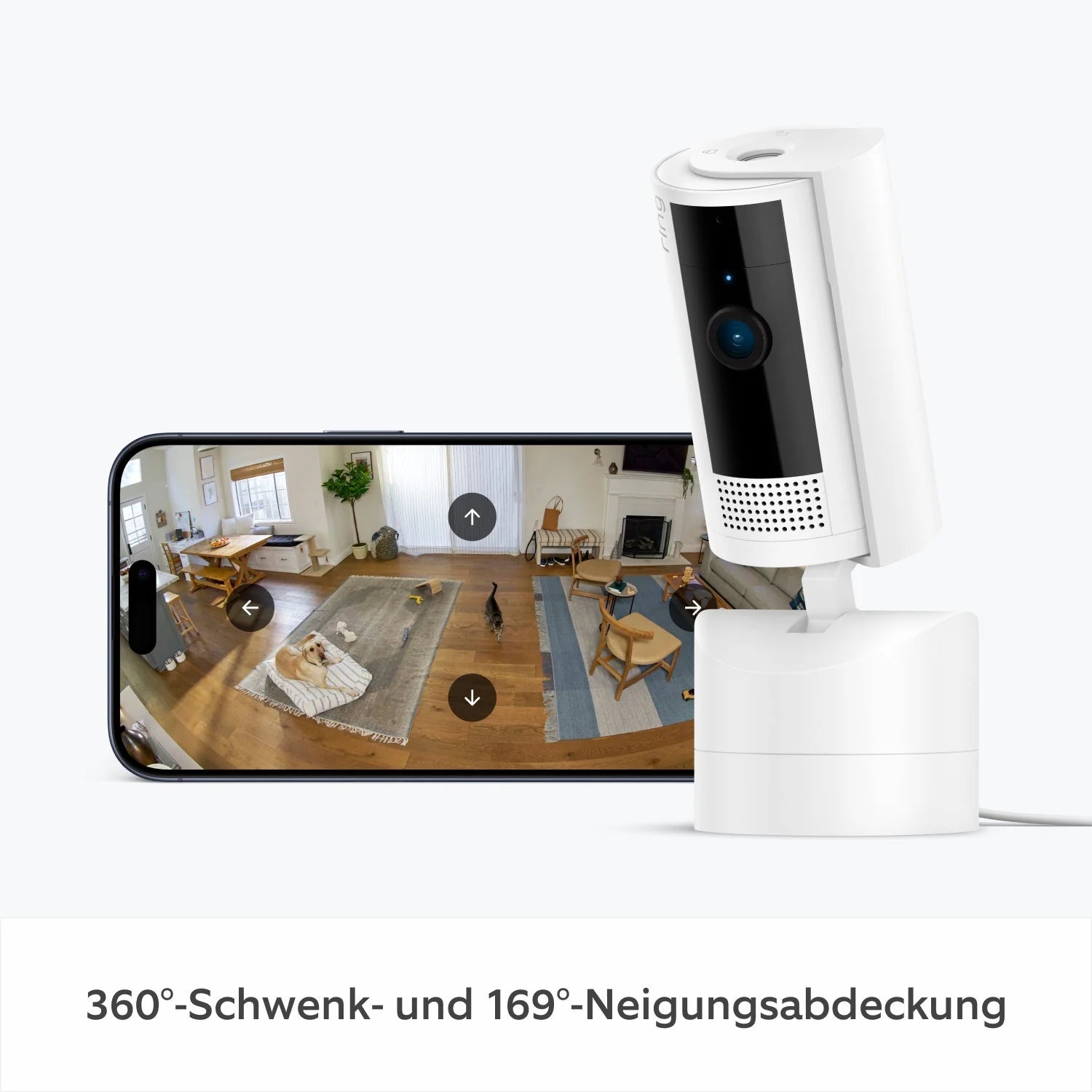 2er-Set Bewegliche Innenkamera (Pan-Tilt Indoor Camera)