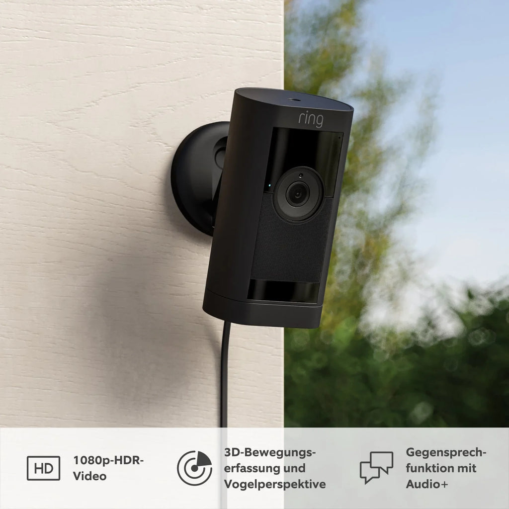 2er-Set Auenkamera Pro Netzstecker (Stick Up Cam Pro)