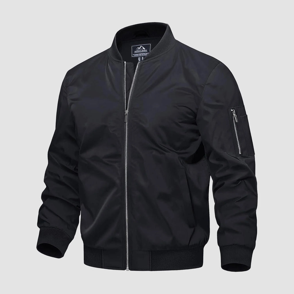 Bomber da uomo con cerniera