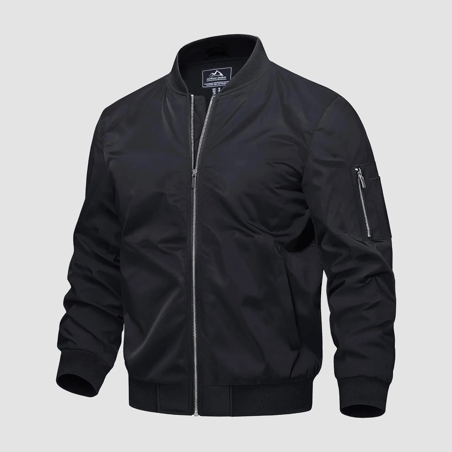 Bomber da uomo con cerniera