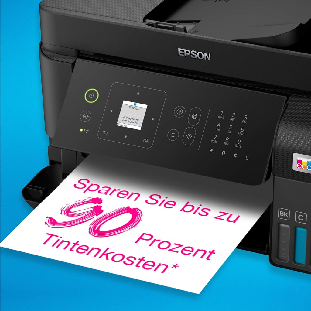 Epson EcoTank ET-4800 Stampante multifunzione A4 con serbatoio di inchiostro e Wi-Fi, con inchiostro incluso per un massimo di 3 anni