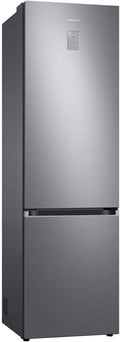 Samsung RL38A776ASR/EG Bespoke Frigorifero Combinato, 203 cm, 387 ℓ, 35 dB(A), Tecnologia Space Max, Twin Cooling+, Cool Select+, Metal Cooling, No Frost+, Look Acciaio Inox